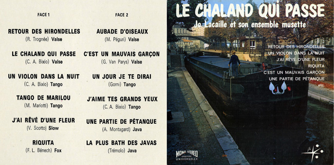 Le chaland qui passe