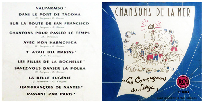 Chansons de la mer