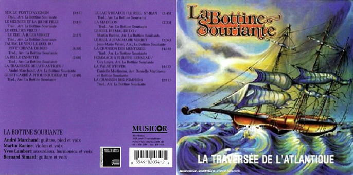 La traversée de l'Atlantique