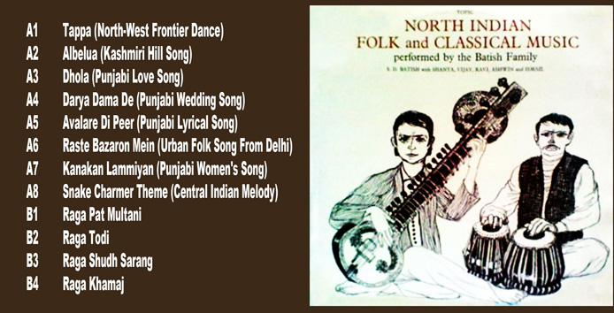 North Indian folk and classical music