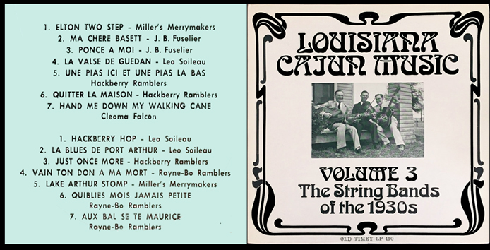 Louisiana cajun music, vol. 3
