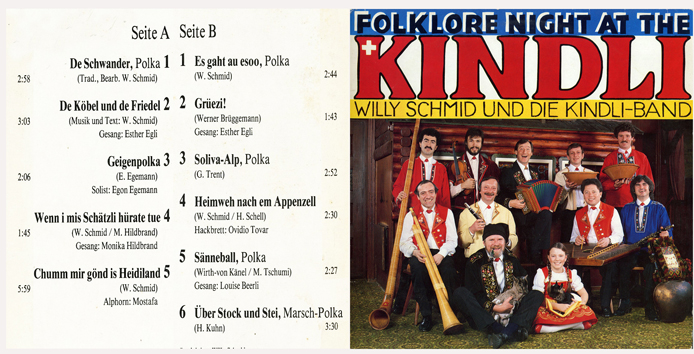 Folklore night at the Kindli