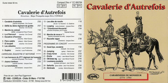 Cavalerie d'autrefois