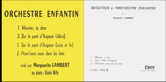 Initiation à l'orchestre enfantin, vol. 1