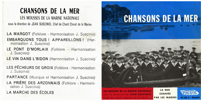 Chansons de la mer