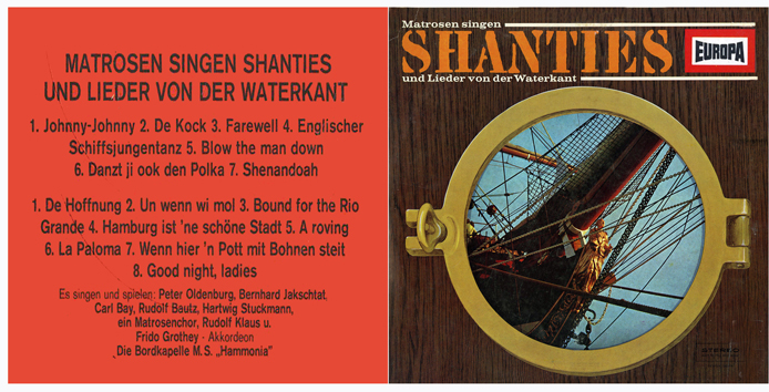 Matrosensingen shanties und lieder von der Waterkant