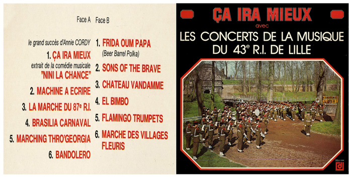 Les concerts de la musique du 43e R.I. de Lille, vol. 5