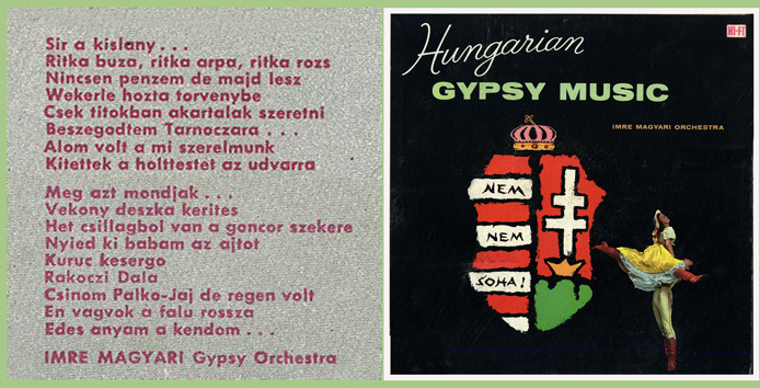 Hungarian gypsy music