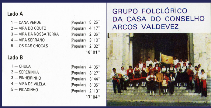 Grupo folclorico da Casa do Concelho de Arcos de Valdevez