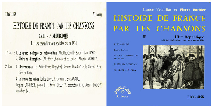 Histoire de France par les chansons, 18