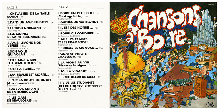 Chansons à boire (extraits)