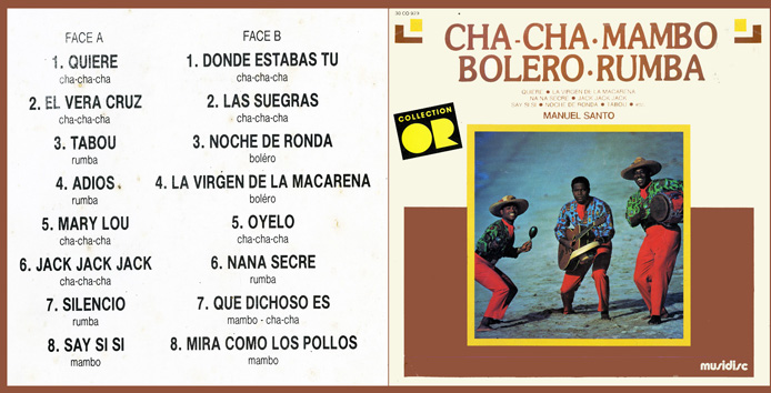 Cha cha cha - Mambo - Boléro - rumba