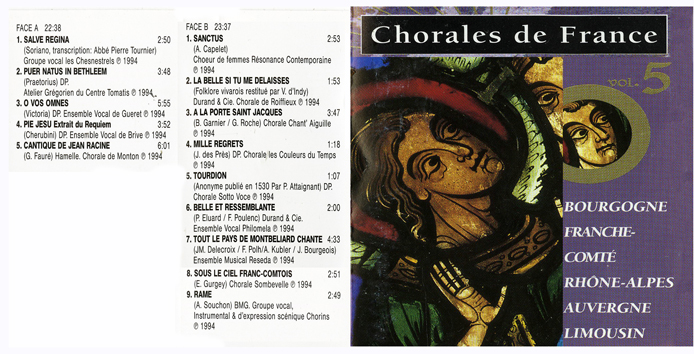 Chorales de France, vol. 5