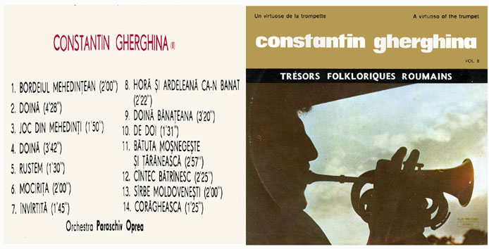 Un virtuose de la trompette - Constantin Gherghina, vol. II