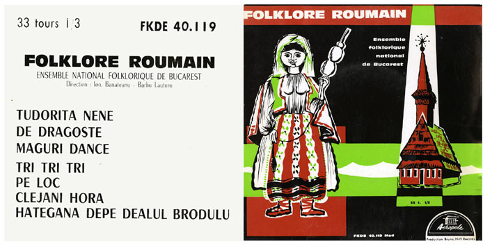 Folklore roumain - Ensemble national folklorique de Bucarest 