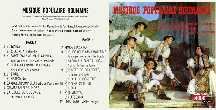Musique populaire roumaine