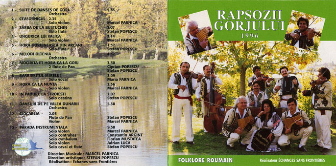 Folklore roumain - Rapsozhii Gorjului 