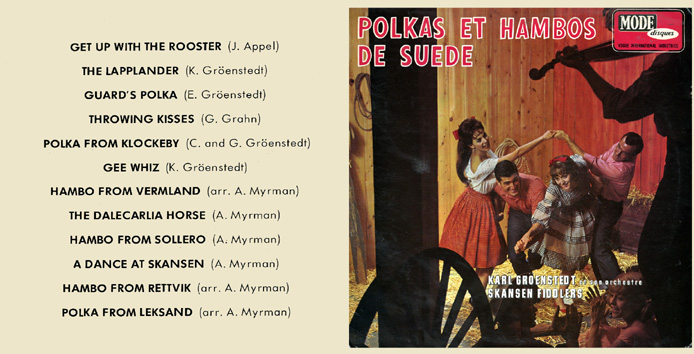 Polkas et Hambos de Suède