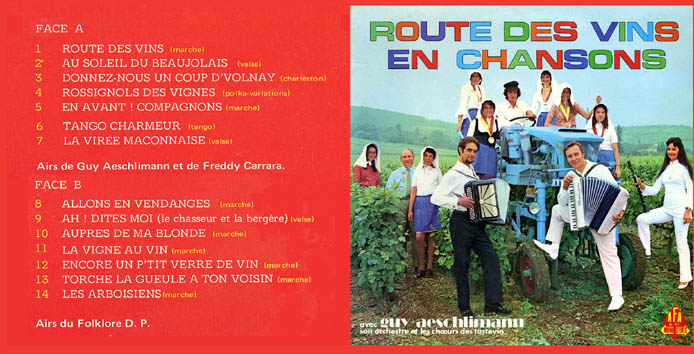 Route des vins en chansons