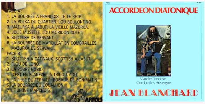 Accordéon diatonique - Jean Blanchard 