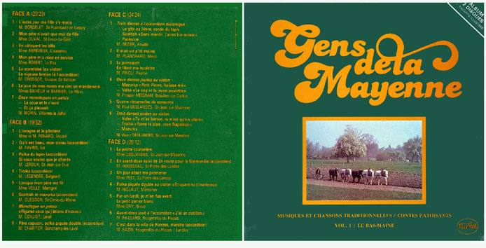 Gens de la Mayenne - Le Bas-Maine, vol. 1