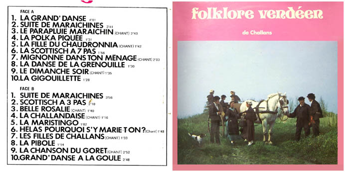 Folklore vendéen - Marais Vendéen de Challans