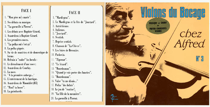 Violons du bocage - Chez Alfred, n° 3