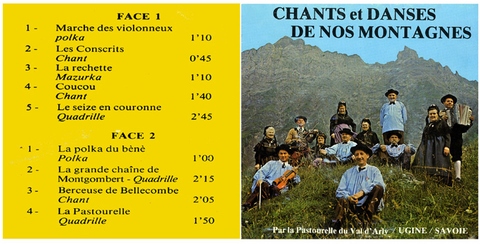 Chants et danses de nos montagnes