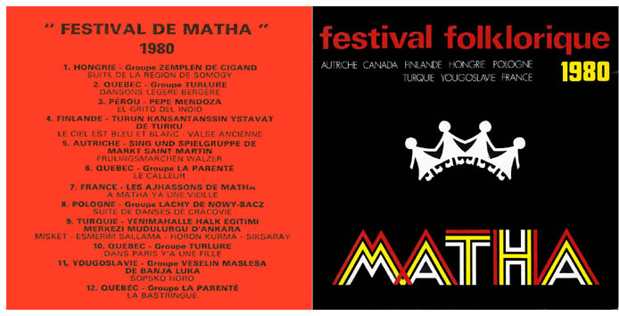 Festival folklorique de Matha 1980