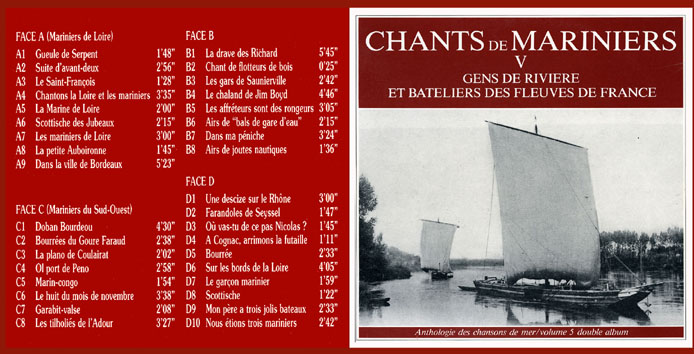 Chants de marins traditionnels des côtes de France, vol. V