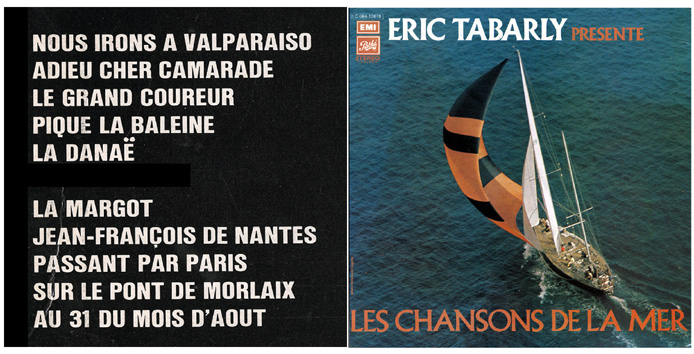 Les chansons de la mer