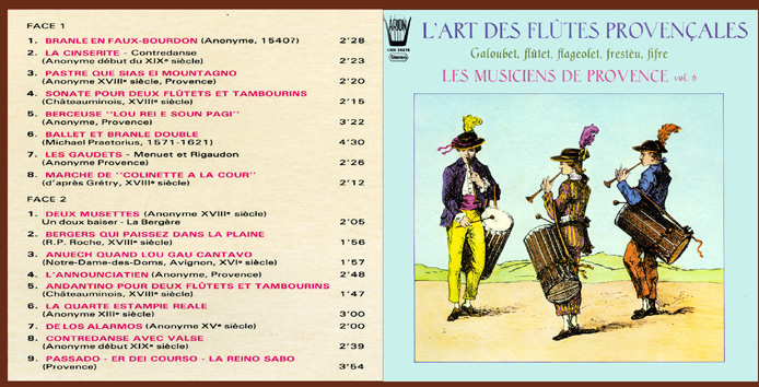 L'art des flûtes provençales, vol. 6