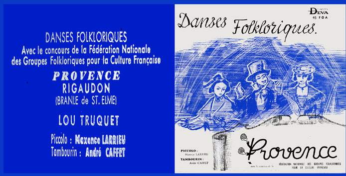 Danses folkloriques - Provence