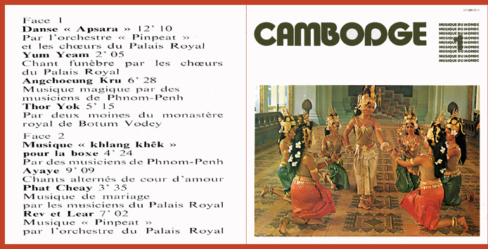 Cambodge - Musique du monde