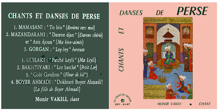 Chants et danses de Perse