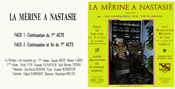 La Mérine à Nastasie