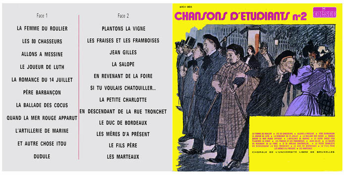 Chansons d'étudiants n° 2