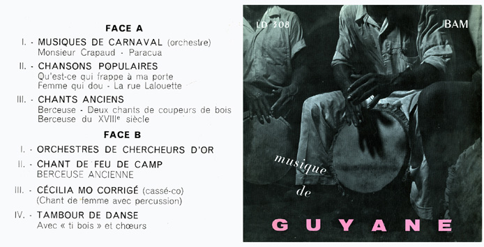 Musique populaire de Guyane