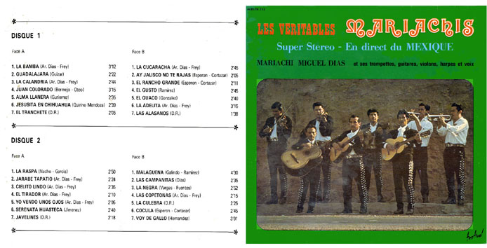 Les véritables mariachis - Mariachi Miguel Dias