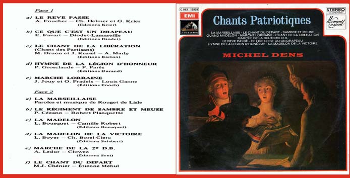 Chants patriotiques - Michel Dens 