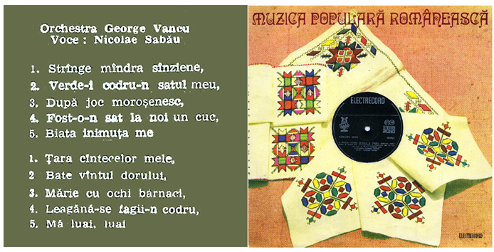 Muzica populara romaneasca (George Vancu)