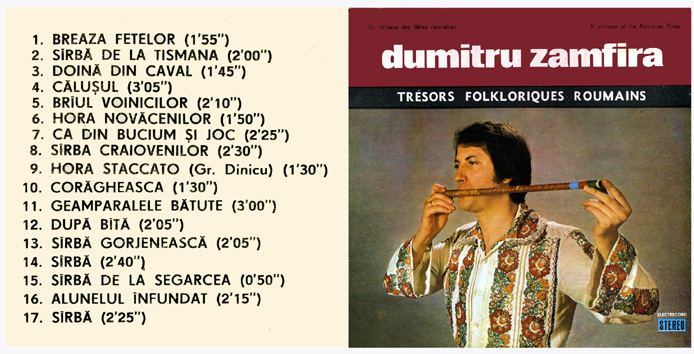 Un virtuose des flûtes roumaines - Dumitru Zamfira