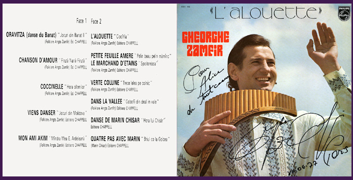 L'alouette - Gheorghe Zamfir 