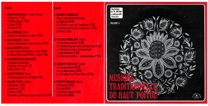 Musique traditionnelle du Haut Poitou