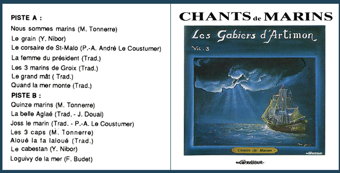 Chants de marins - Les Gabiers d'artimon, vol. 3