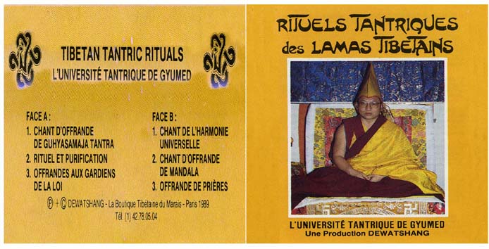 Rituels Tantriques des Lamas tibetains