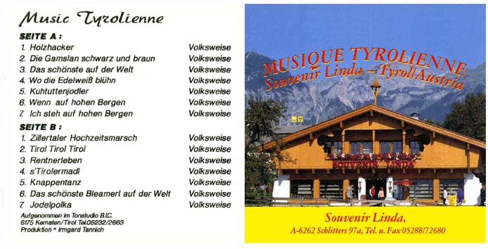 Souvenir Linda - Tyrol
