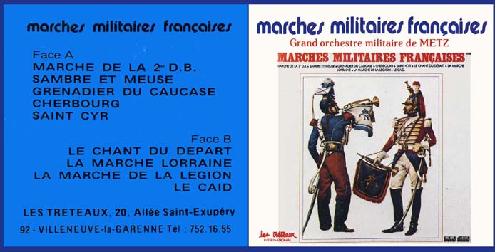 Marches militaires françaises - Grand orchestre militaire de Metz