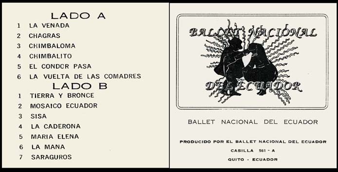 Ballet nacional del Ecuador