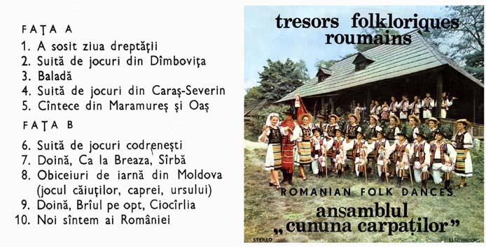 Romanian folk dances - Cununa Carpatilor